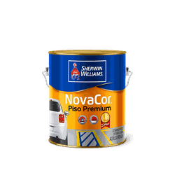 Tinta para Piso Fosco 3,6 Litros - NOVACOR PISO - SHERWIN WILLIAMS - CONSTRUTINTAS