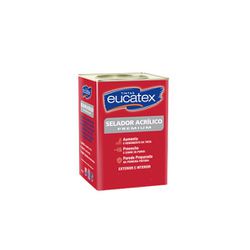 Selador Acrílico Branco 16 Litros - EUCATEX - CONSTRUTINTAS