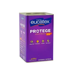 Tinta Acrílica Fosca Prêmium 18 Litros - PROTEGE - EUCATEX - CONSTRUTINTAS