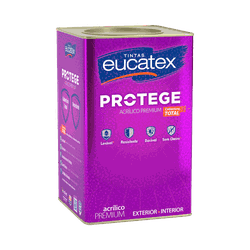 Tinta Acrílica Semibrilho Branco 18 Litros - PROTEGE - EUCATEX - CONSTRUTINTAS