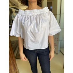 Blusa Ombro a Ombro Off White - CONSULADO DA MODA