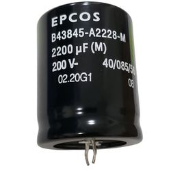 Capacitor Eletrolítico 2200uF / 200V - COPEL ELETRONICA