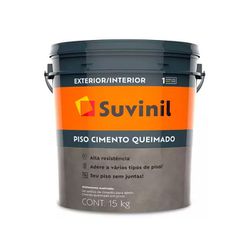 Suvinil Piso Cimento Queimado 15kg - Corante Tintas