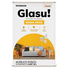 Glasu Muda Facil Acrilico Branco 18L - Corante Tintas