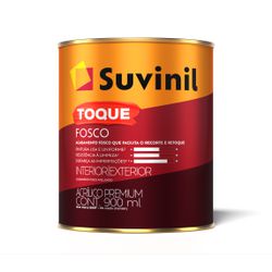 TOQUE FOSCO BRANCO 900ML SUVINIL - Corante Tintas