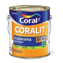 Coralit Acetinado Secagem Rapida Balance 3,6L Cora... - Corante Tintas