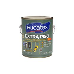 TINTA PISO EXTRA FOSCO 3,6L EUCATEX - Corante Tintas
