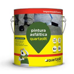 PINTURA ASFALTICA PRETA 3,6L (NEUTROL) QUARTZOLIT - Corante Tintas
