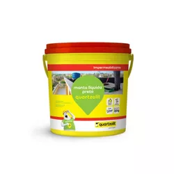 MANTA LIQUIDA PRETA 3,6KG (VEDAPREN) QUARTZOLIT - Corante Tintas