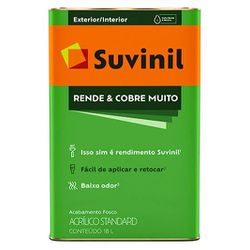 Rende e Cobre Muito 18L Suvinil - Corante Tintas