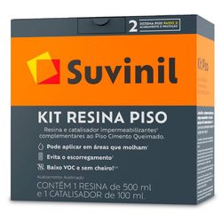 Kit Resina 600ml Suvinil - Corante Tintas