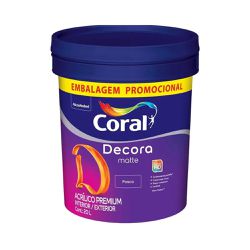 DECORA MATTE BRANCO 20L BALDE - CORBELLA TINTAS