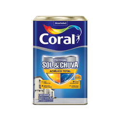 ACRILICO TOTAL SOL & CHUVA BRANCO FOSCO 18L - CORBELLA TINTAS