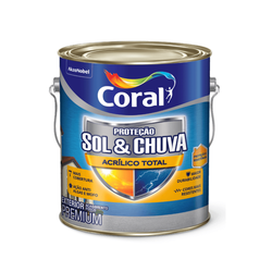 ACRILICO TOTAL SOL & CHUVA BRANCO FOSCO 3,6L - CORBELLA TINTAS