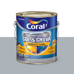 ACRILICO TOTAL SOL & CHUVA COLAR DE PRATA FOSCO 3,... - CORBELLA TINTAS