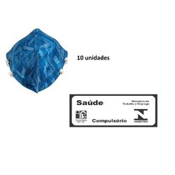 Máscara Respiradora Dobrável Sem Válvula PFF2 9820... - Cores Vivas Home Center