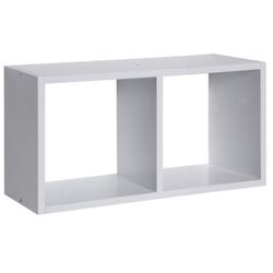 Nicho Duplo Branco 1,5x56x28x20cm Prat-K - Cores Vivas Home Center