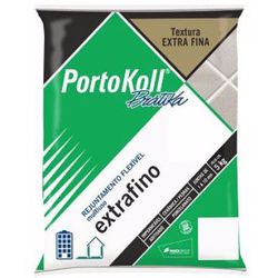 Rejunte Portokoll Extra Fino Flexível Branco 1Kg - Cores Vivas Home Center