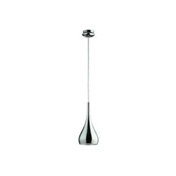 Pendente em Metal Cromado Kon 16Cm Cromado - Cores Vivas Home Center