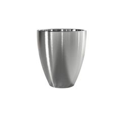 Vaso Jardim Cerâmico Frankfurt 11Cm Prata-Japi - Cores Vivas Home Center