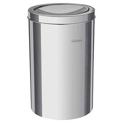 Lixeira Inox Com Tampa Basculante 12 Litros 94542/... - Cores Vivas Home Center