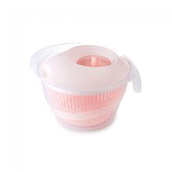 SECADOR PLASUTIL DE SALADA 4L GRANDE ROSA - Cores Vivas Home Center