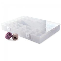 CAIXA PLASUTIL DUO C/33 DIVISORIO 49,5X35,7X6,7CM ... - Cores Vivas Home Center