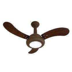 VENTIL VENT-DELTA ONE LED 3P 127V MARROM (F.L) - Cores Vivas Home Center