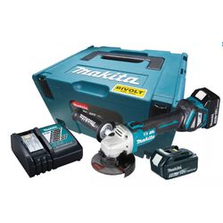 ESMERILHADEIRA MAKITA ANG 115MM 18V BIV DGA463RTJ - Cores Vivas Home Center