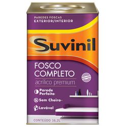 Tinta Acrílica Fosco Lata 18 Litros Suvinil - Cores Vivas Home Center