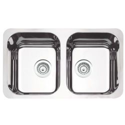 CUBA ACO INOX DUPLA RET.VER 77X45 AB-TRAMONTINA - Cores Vivas Home Center