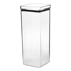 Pote Hermetic Lumini Quadrado 2200ml 1163 Paramoun - Cores Vivas Home Center