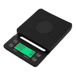 Balança de Café Digital Preta - GUSTAVO LEONEL CAFÉS ESPECIAIS 