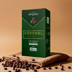 Coronel Café Orgânico Torrado e Moído - 500g - GUSTAVO LEONEL CAFÉS ESPECIAIS 