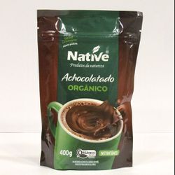Achocolatado Orgânico Native 400g - GUSTAVO LEONEL CAFÉS ESPECIAIS 