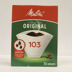 Filtro de Papel 103 Melitta - GUSTAVO LEONEL CAFÉS ESPECIAIS 