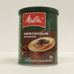 Cappuccino Chocolate Melitta 200g - GUSTAVO LEONEL CAFÉS ESPECIAIS 