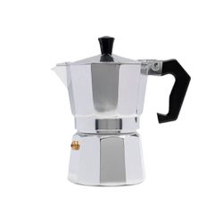 Cafeteira Italiana Inox 150ml - GUSTAVO LEONEL CAFÉS ESPECIAIS 