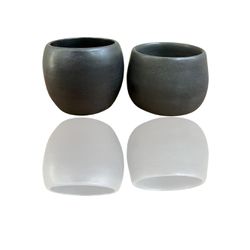 Copo De Cerâmica Preto Medio 120ml - GUSTAVO LEONEL CAFÉS ESPECIAIS 