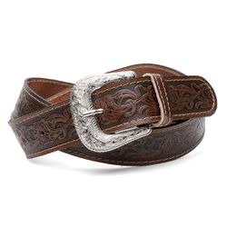 Cinto Floral Unisexx 100% em Couro Legítimo - CINT... - Country Shop Botas Texanas