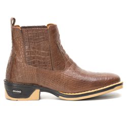 Botina Masculina Texana Jacaré Jump - BOTINAJACAR... - Country Shop Botas Texanas