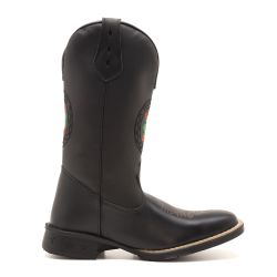 Bota Texana Zootecnia Preta - BOTAZOOPRETA - Country Shop Botas Texanas