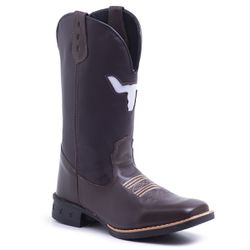 Bota Masculina Texana Boi Vazado - 41 - Country Shop Botas Texanas