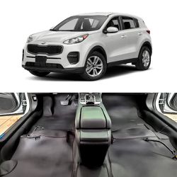 Forração de Assoalho Sportage 5 Lugares - Couro Nobre