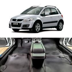 Forração de Assoalho SX4 5 Lugares - Couro Nobre