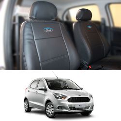 Jogo de Capas de Proteção Para Ford Ka 5 Lugares (... - Couro Nobre