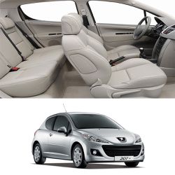 Revestimento Banco de Couro Peugeot 206/207 - Couro Nobre