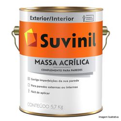 MASSA ACRILICA 3.6 GL SUVINIL - Couto Materiais 