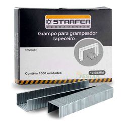 GRAMPO TAPECEIRO 106/6 C/1000 STARFER - Couto Materiais 