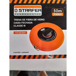 TRENA C/50M FIBRA FECHADA STARFER - Couto Materiais 